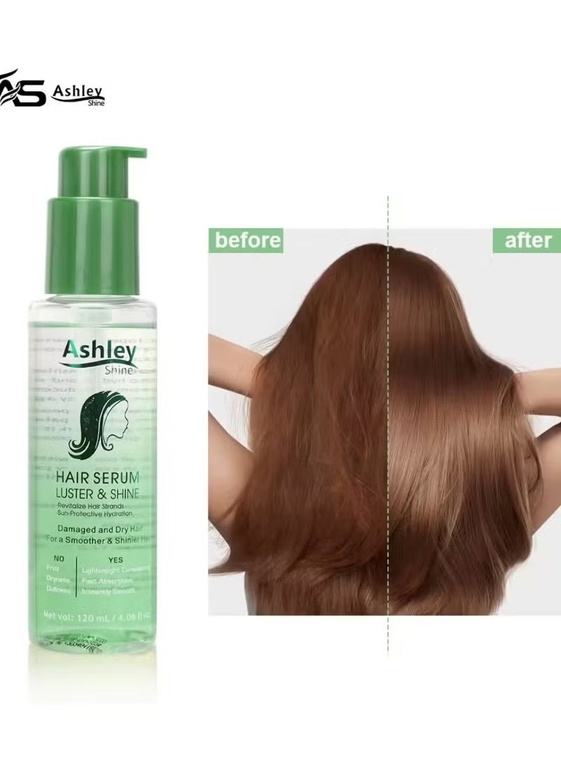 ASHLEY HAIR SERUM LUSTER & SHINE 120ML - Image 1