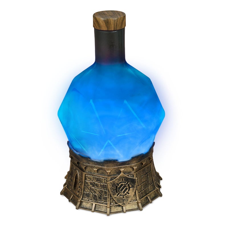 ENHANCE Gaming Sorcerers Mana Potion Light with Swirling Mystical Brew  Potion Bottle Mood Light Prop for Tabletop Game Immersion Playroom Desk Decor  Soft Glowing Whirling Goblet Blue Elixir - Image 3