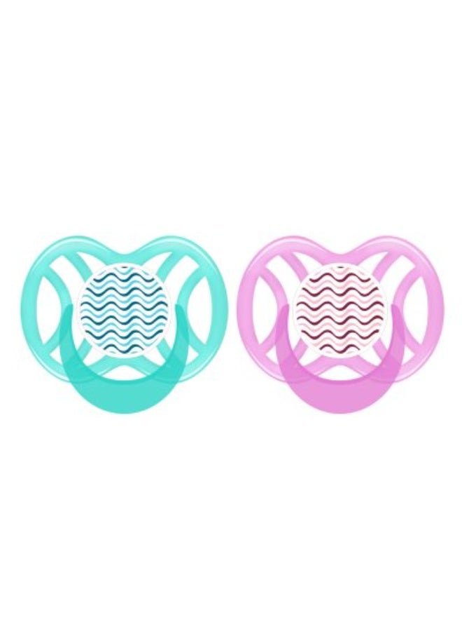 Pur Orthodontic silicone pacifier - suitable for babies 6 months and older - safe packaging - Image 2