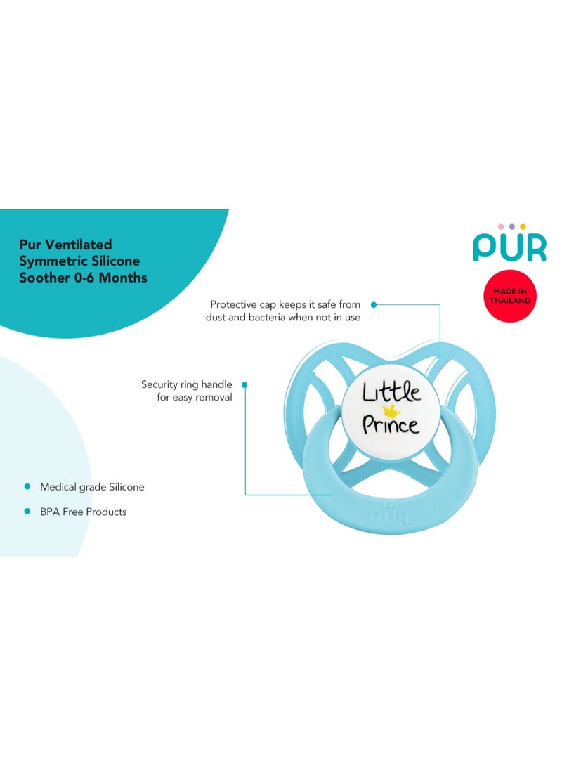 Pur Orthodontic silicone pacifier - suitable for babies 6 months and older - safe packaging - Image 4