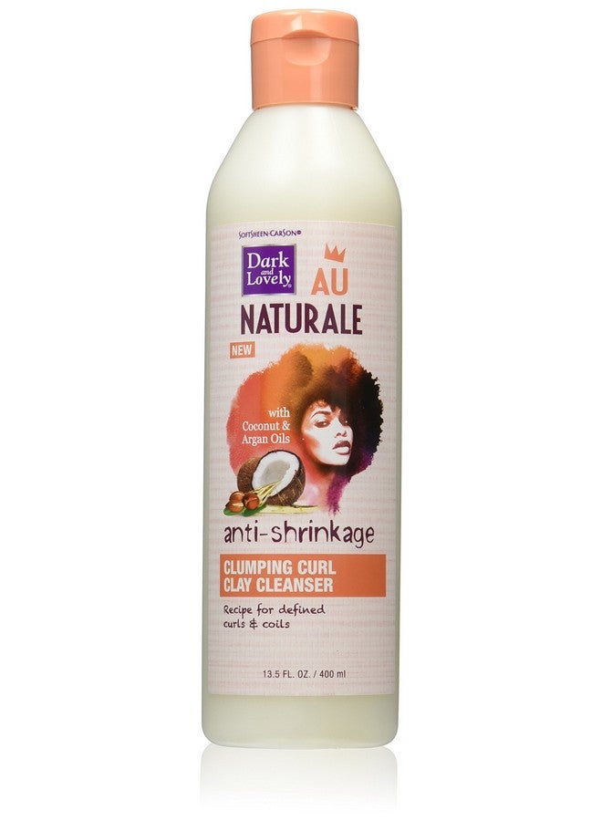 SoftSheen-Carson Curly Hair Products By Softsheencarson Dark And Lovely Au Naturale Clumping Curl Clay Cleanser With Argan Oil And Coconut Oil For Curls And Coils Paraben Free 14.4 Oz - Image 1