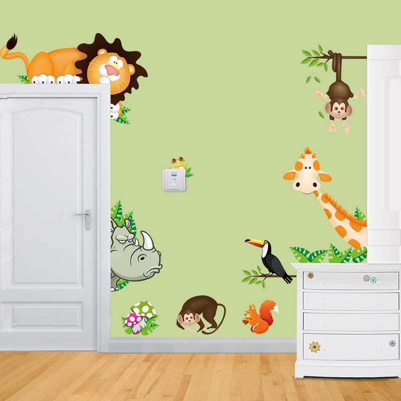 Fymural ملصقات حائط حيوانات الغابة من فيمورال - Image 2