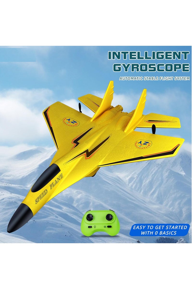 DubaiGallery Remote Control Wireless Airplane Toy with Lights, Su-35 Rc Glider 2 Channel 2.4 GHZ Remote Control Planes, Outdoor Foam Rc Aircraft for Hobby Rc Airplanes - Image 4