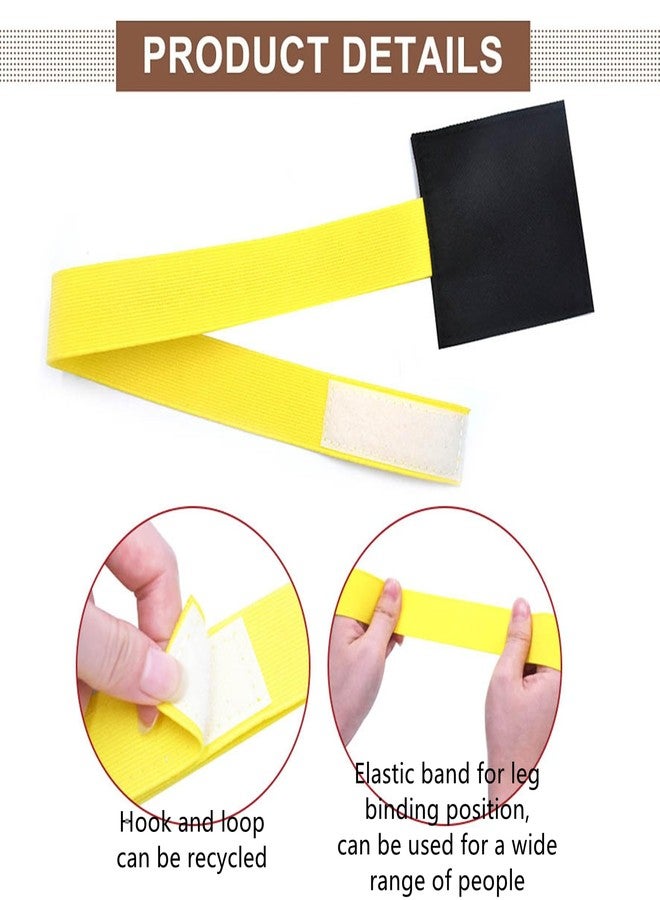 Fuulqgui 2 PCS Softball Pitching Training Aids Professional Softball Pitching Tools Softball Training Aids Elastic Softball Circle Pitcher Belt for Softball Training, Leg Wrapping Strap - Image 5