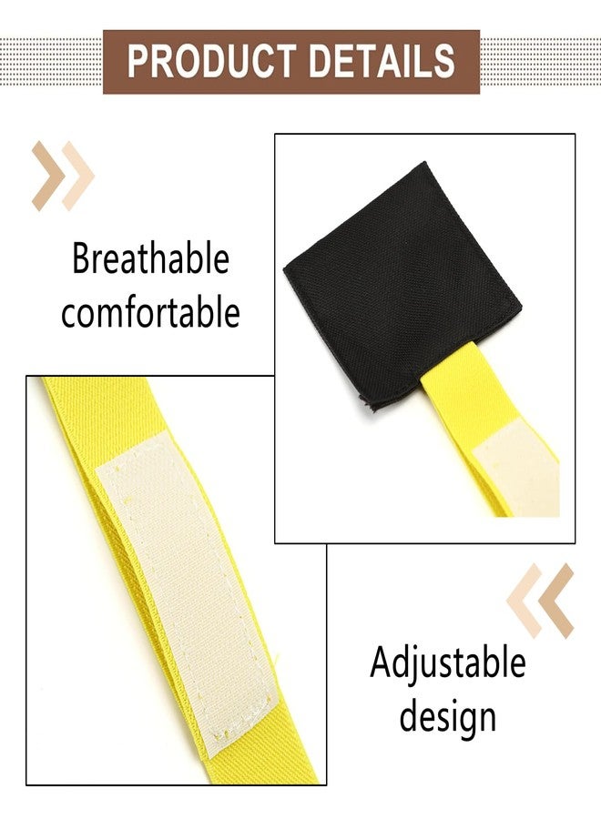 Fuulqgui 2 PCS Softball Pitching Training Aids Professional Softball Pitching Tools Softball Training Aids Elastic Softball Circle Pitcher Belt for Softball Training, Leg Wrapping Strap - Image 4