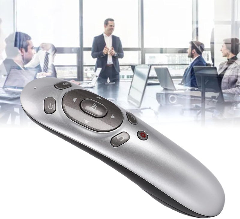 GOWENIC Wireless Presentation Clicker, 2.4G Accurate Remote Control Motion Sensing Ergonomic Design Computer Presenter with USB Receiver for Computer Laptop - Image 4