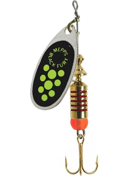 MEPPS Black Fury Fishing Spoon Silver Color No: 3 ( 7 gr ) 