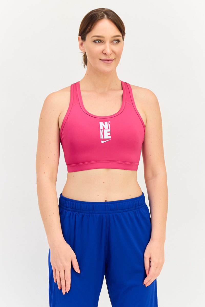 Nike Women Non Padded Training Sports Bra, Fuchsia - Image 1