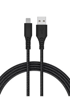 CHAPPELINE USB to Lightning Cable 1M [MFi Certified] Compatible with iPhone USB to Lightning Cable Compatible with iPhone 14 Pro Max/14/13/12/11 Pro/X/XS/XR/8 Plus/Air Pods Pro, Supports Power Delivery (1M) 25W BLACK