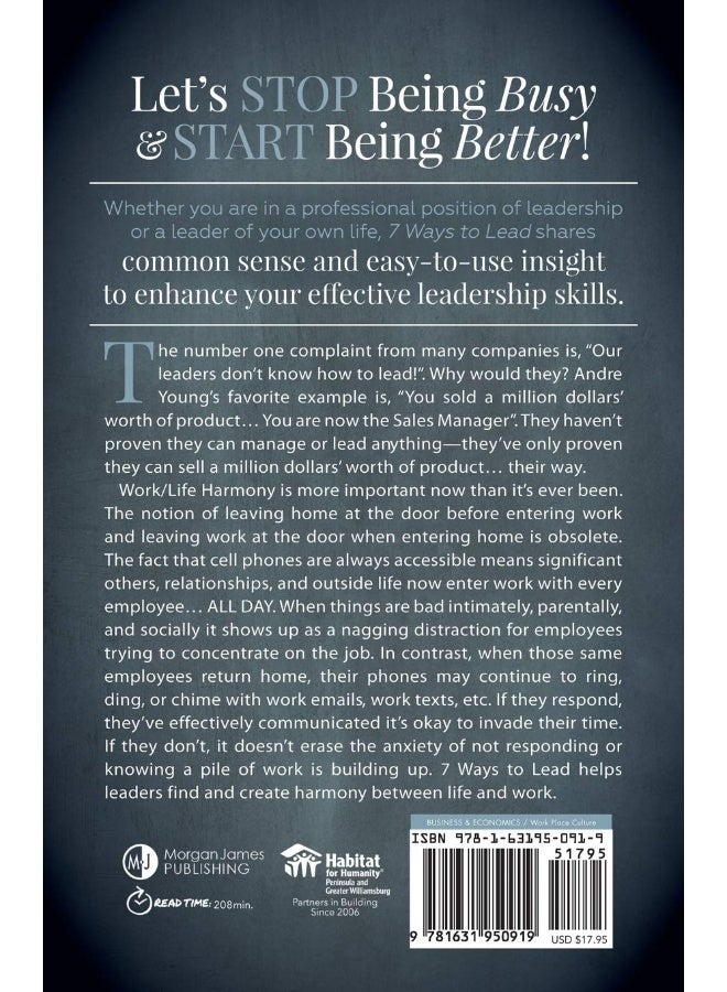7 Ways to Lead: Evolve Professionally and Personally; Enhancing Your Leadership and Work / Life Harmony  - Image 2