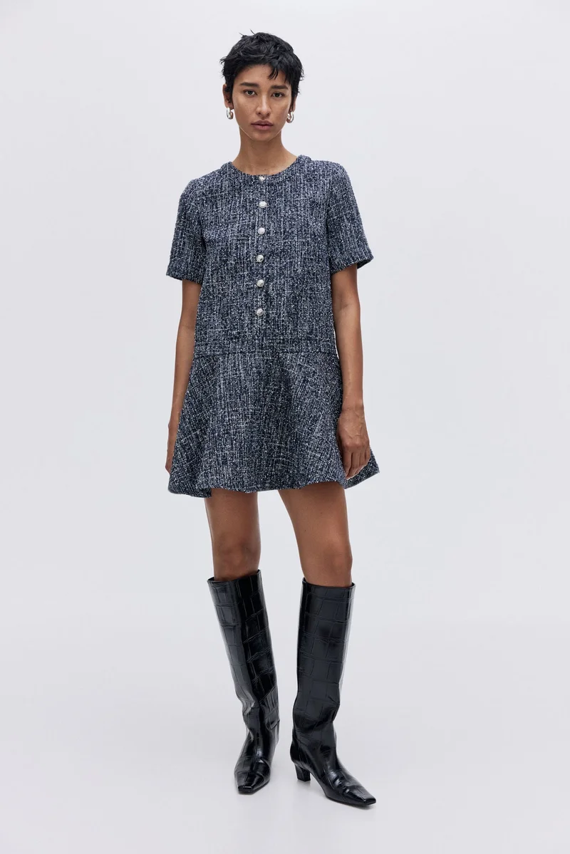H&M Bouclé dress