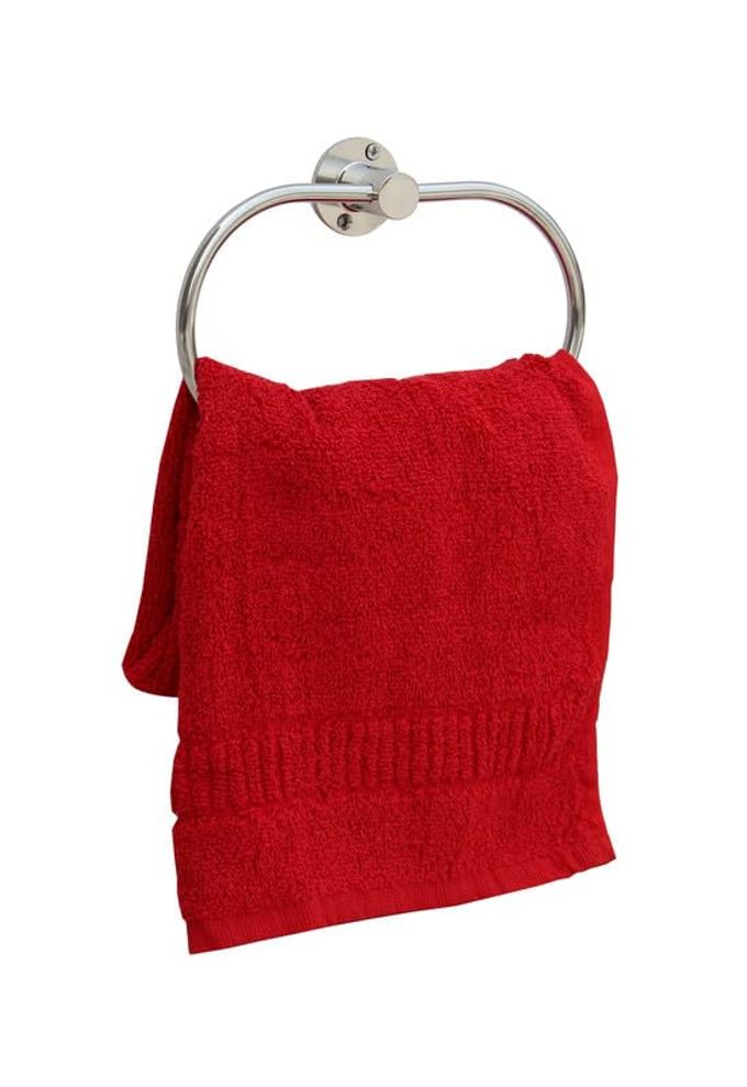 STAINLESS STEEL TOWEL RING FOR BATHROOMWASH BASINNAPKINTOWEL HANGERBATHROOM ACCESSORIES WITH CHROME FINISH OVAL SHAPE