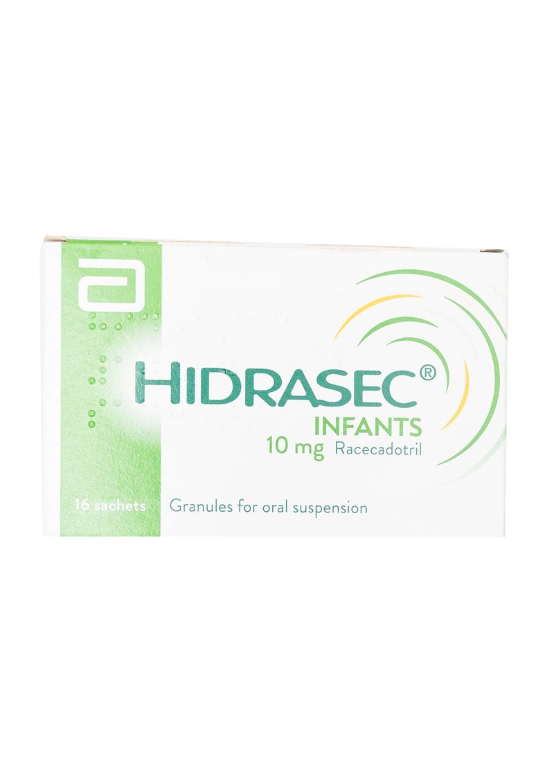 Hidrasec - Infants 10Mg Racecadotril 16 Sachets - Image 1