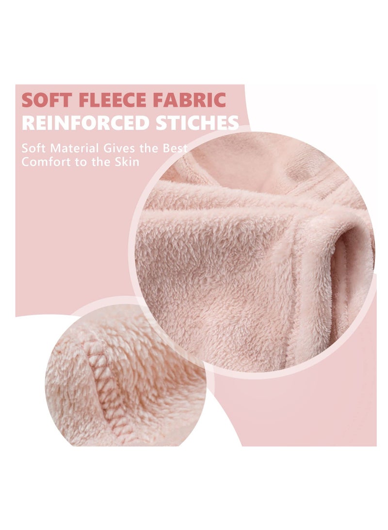 SYOSI, Travel Neck Pillow Blanket, Pillows and Blanket 2 in 1, for Long Flight Fleece Soft Large Essentials for Airplane with Hat Keep, for Car Train Travel - Image 2