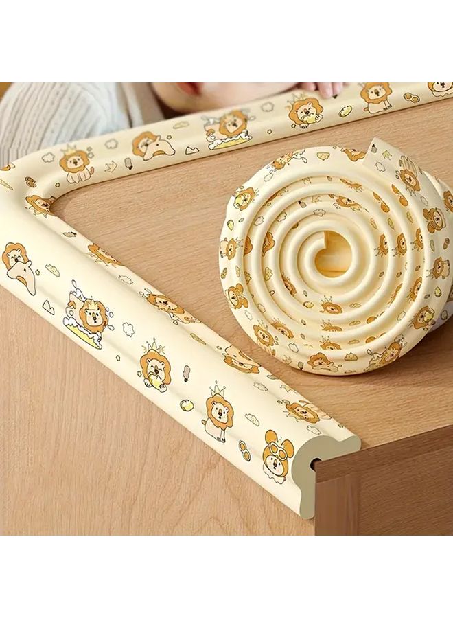Pink Crown Lion Style Anti Collision Corner Protector Soft Edge Cover for Tables and Walls - Image 2