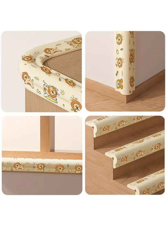Pink Crown Lion Style Anti Collision Corner Protector Soft Edge Cover for Tables and Walls - Image 5