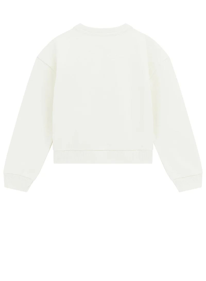 GUESS Kids Graphic Crew Neck Sweatshirt