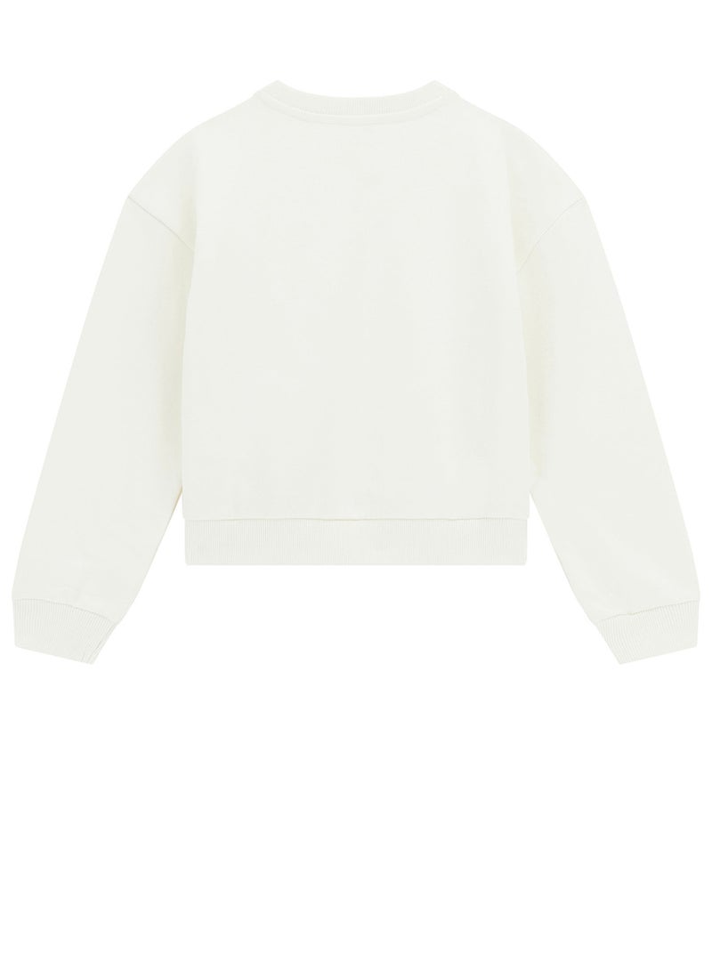 GUESS Kids Graphic Crew Neck Sweatshirt - Image 2