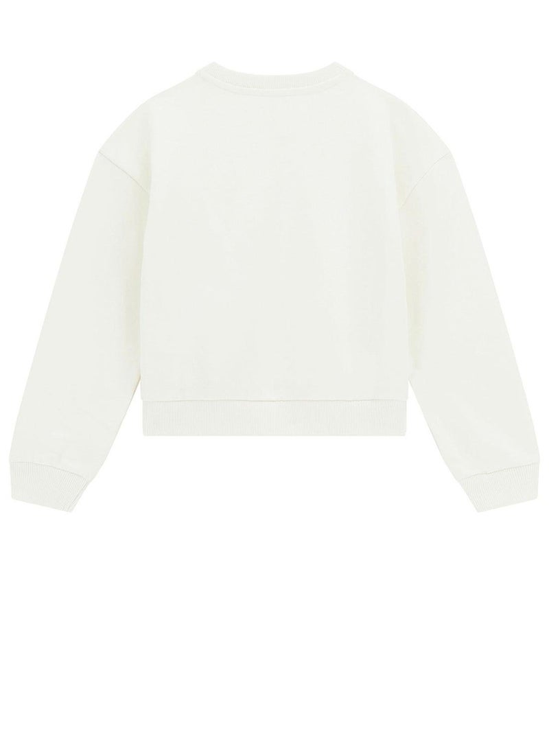 GUESS Kids Graphic Crew Neck Sweatshirt - Image 3