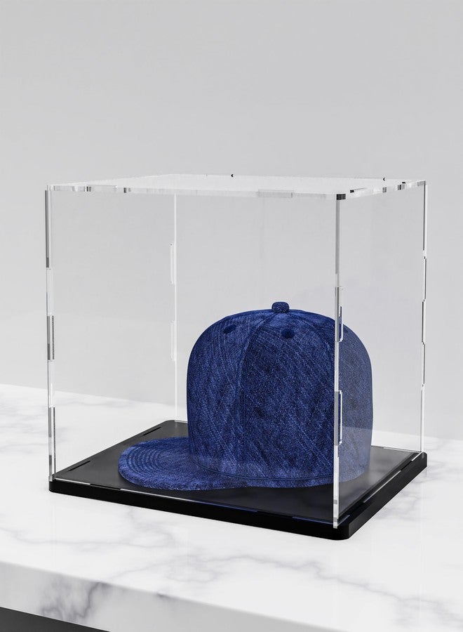 WANLIAN Clear Acrylic Display Case Assemble Countertop Box Cube Organizer Stand Dustproof Protection Showcase for Action Figures Toys Collectibles (9.8 x 5.9 x7 inch; 25 x15 x18 cm) - Image 2