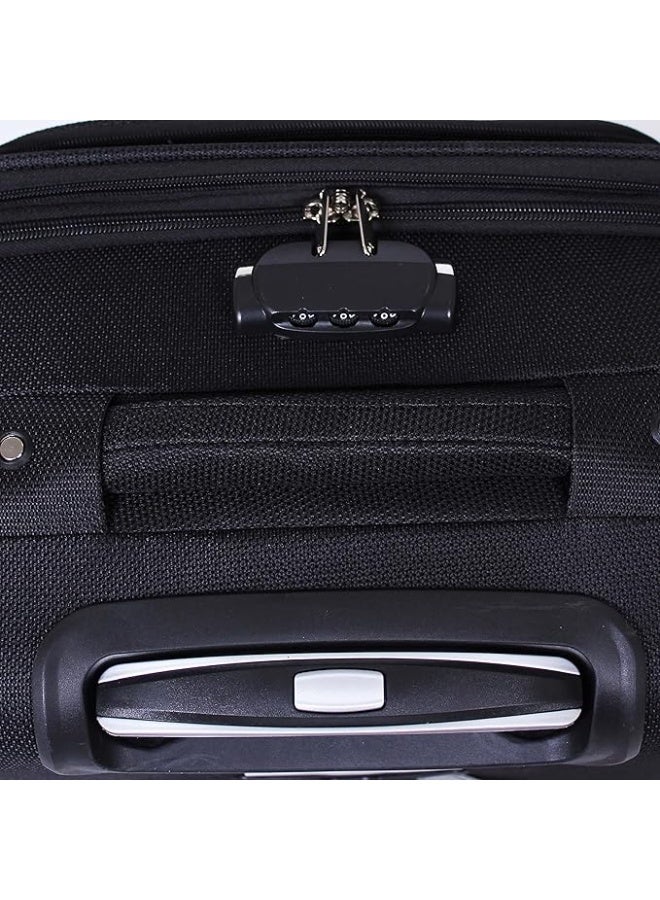 4-Piece Hard Shell Luggage Set with Spinner Wheels, Durable ABS Travel Suitcases, Lightweight Nested Luggage for Business and Vacation Travel - Image 3