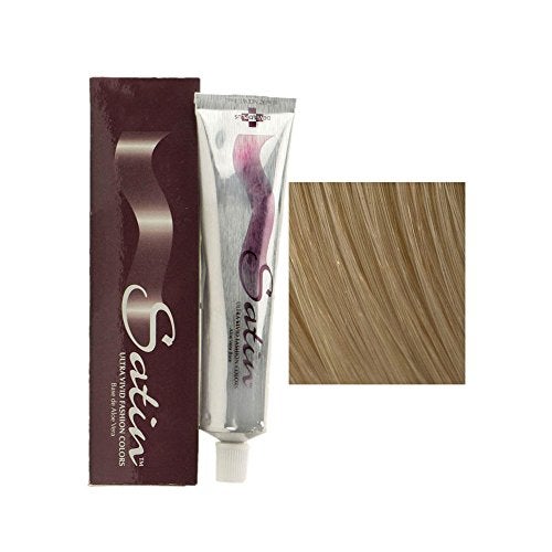 SATIN Hair Color Ash Series 9A Very Light Ash Blonde 3 oz Model SAT2078 - Image 2