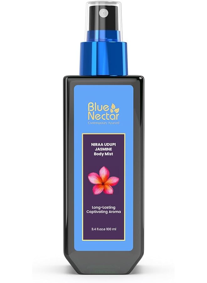 Blue Nectar Niraa Udupi Jasmine Body Mist For Long Lasting Freshness And Relaxation