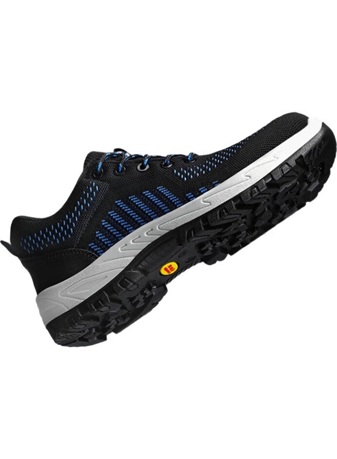 Blue Gull Shield Blue Owl Shield Safety Shoes For Men, Summer Breathable, Odor-Resistant, Steel Toe Cap, Puncture-Resistant, Wear-Resistant, Safety Work Functional Shoes D9103 Size 42 - Image 1
