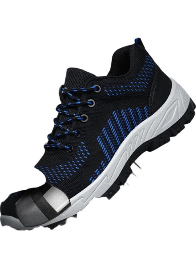 Blue Gull Shield Blue Owl Shield Safety Shoes For Men, Summer Breathable, Odor-Resistant, Steel Toe Cap, Puncture-Resistant, Wear-Resistant, Safety Work Functional Shoes D9103 Size 42 - Image 2