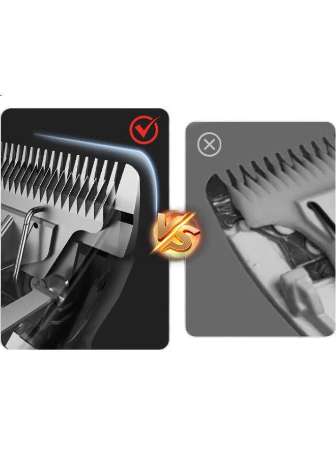 AUX Electric Hair Clipper For Men, Self-Haircut Tool For Shaving Head, Children, And Babies, Home Use Hair Trimmer Kit - Image 2