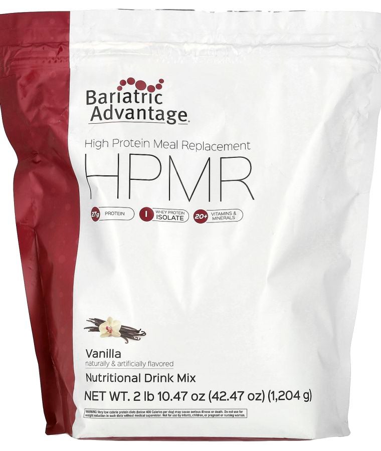 Bariatric Advantage HPMR High Protein Meal Replacement Vanilla 2 lb 10.47 oz (1204 g)