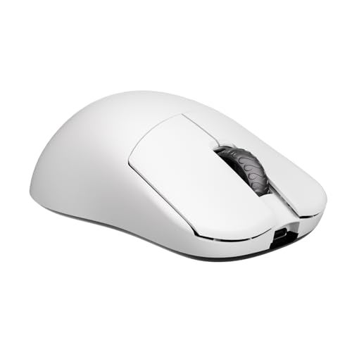 Lamzu Inca Gaming Mouse, 8K Polling Rate, Optical Switches, TTC Encoder, Paw3950 IC, Nordic 52840 MCU, Symmetrical high-Hump, Recommended for Claw-Grip Gamers, 8K Dongle Included (White) - Image 5