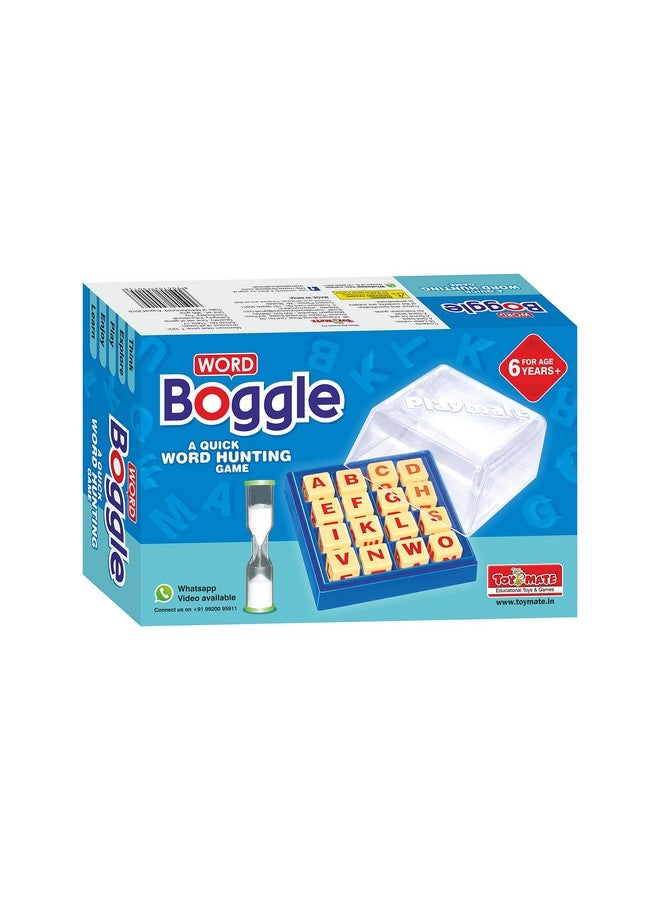 toymate Word Boggle- A Quick Word Hunting Fun Game for Adults & Kids Age 6 Years & Above. - Image 1