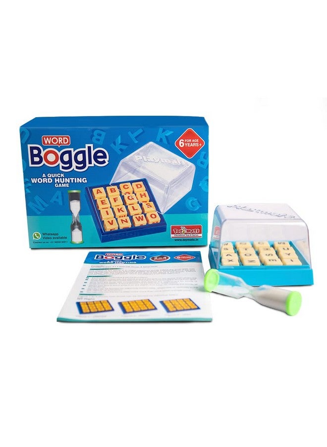 toymate Word Boggle- A Quick Word Hunting Fun Game for Adults & Kids Age 6 Years & Above. - Image 2