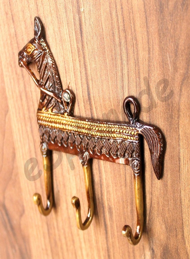 eSplanade Key Stand Key Holder, for Keys Hanger Hook, Wall Key Holder, Key Stand, Keys Rack Hook, Key Hanging Hooks (Horse Design) - Image 4