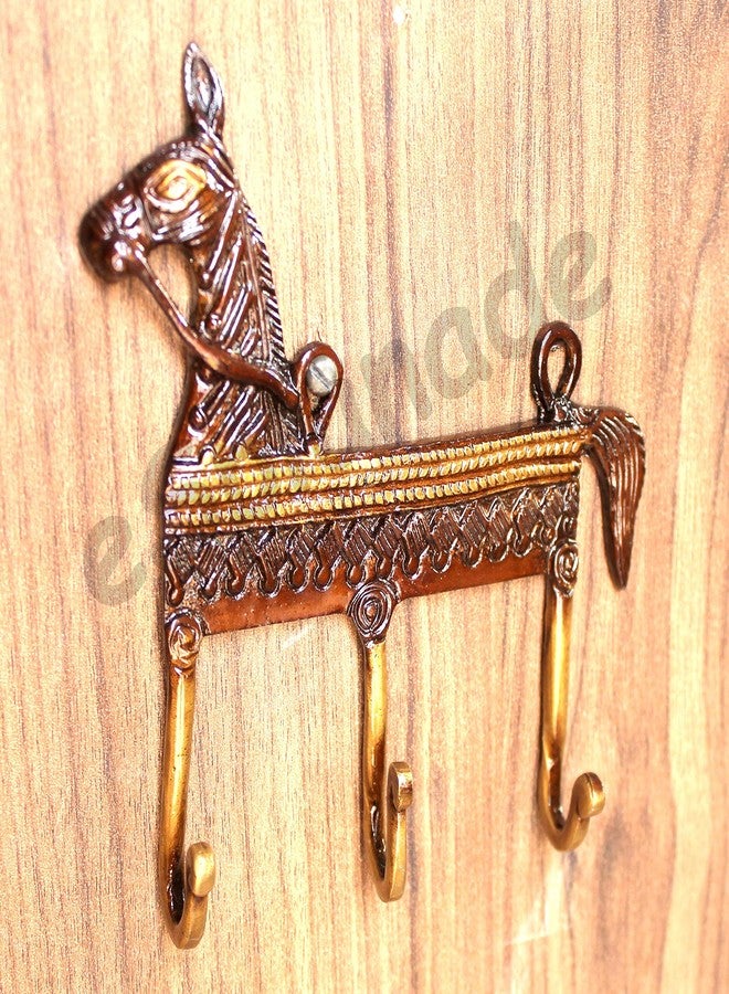 eSplanade Key Stand Key Holder, for Keys Hanger Hook, Wall Key Holder, Key Stand, Keys Rack Hook, Key Hanging Hooks (Horse Design) - Image 2