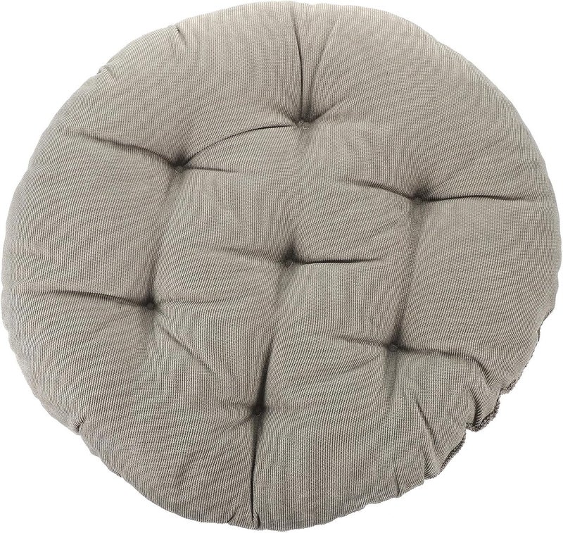 CHILDWEET Meditation Floor Cushion Pillow, 42cm Thick Corduroy Seat Pad, 6-8cm Plush Round Floor Pillow for Yoga, Living Room, Outdoor Garden Seating - Image 1