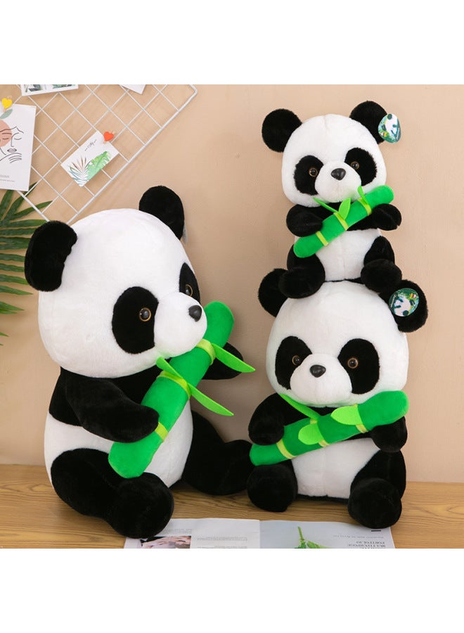 Simulation Shake Tone Without Hair Panda Bamboo Mini Souvenir Doll Plush Toy Girlfriend Birthday Gift-Specifications:25cm-Color:Bamboo Leaf Panda - Image 3