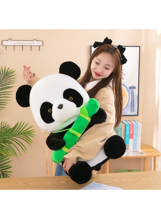 Simulation Shake Tone Without Hair Panda Bamboo Mini Souvenir Doll Plush Toy Girlfriend Birthday Gift-Specifications:25cm-Color:Bamboo Leaf Panda - Image 5