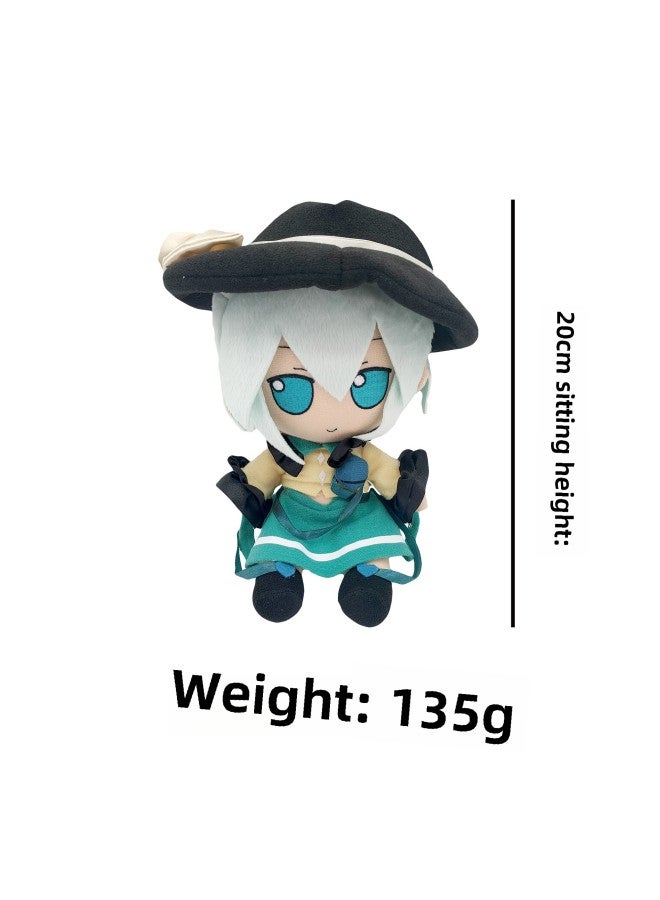Product Fumo Oriental Project Yuzuo See Lotus Seed Feng Conghouzi Plush Doll Play 16 Nights-Specifications:Black Hat  - Image 1