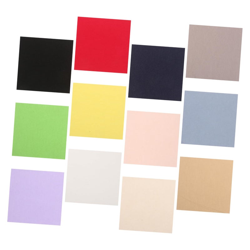 12 Pcs Natural Cotton Fabric Squares Plain Weave DIY Embroidery Craft Cloth Blocks - Image 2