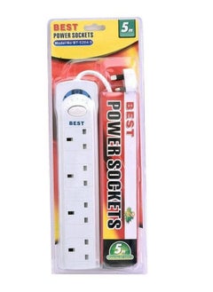 Best Electrical connection 4 outlets 5 meters 