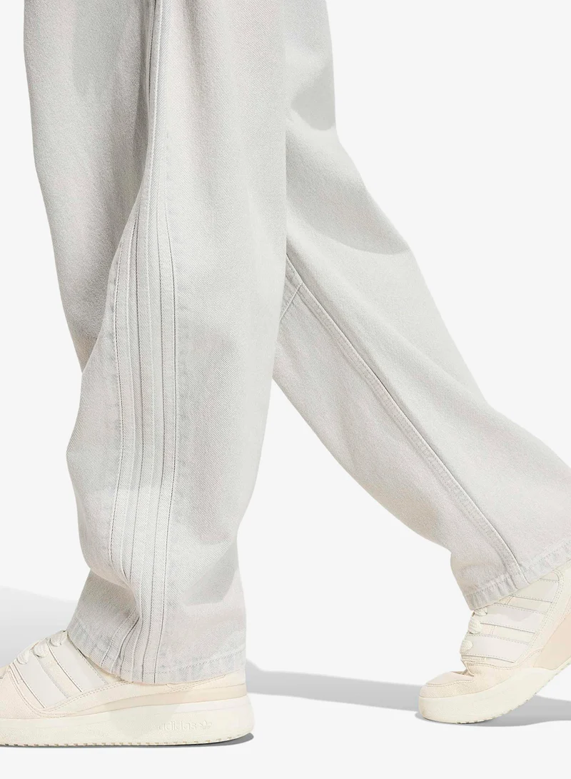 Adidas Originals CLGRDE High Rise Barrel Denim Pants for Women | Best Price UAE