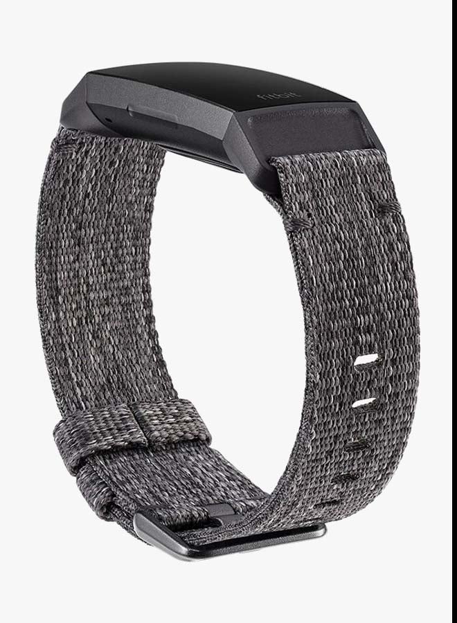 Fitbit Woven Band For Fitbit Charge 3/4 Charcoal Grey - Image 2