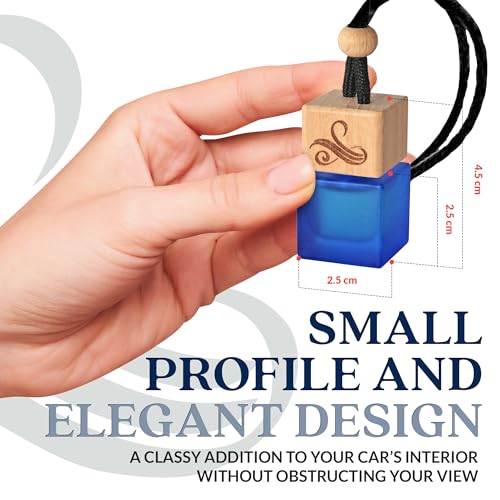 Perfa Savage Car Air Freshener for Men | Perfume Style Freshener with Sauvage Fragrance | Strong Freshener with Odour Eliminating Technology with Vent Clip | Car Air Freshener by Perfa - Image 4