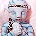 Vollence 20 inch Avatar Eye Closed Silicone Reborn Baby Doll  Boy - Image 4