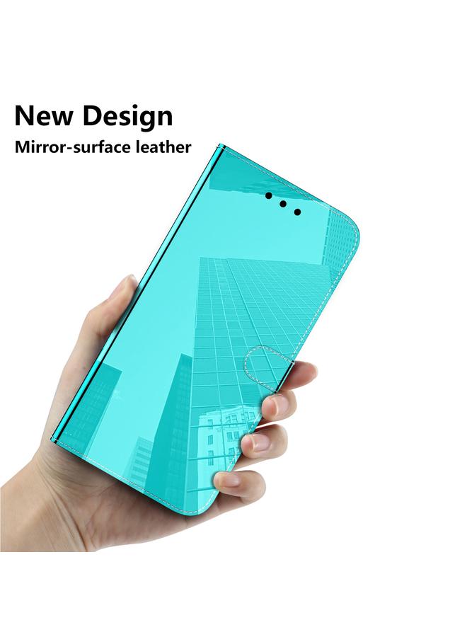 اس-توب جراب لهاتف Honor 90 مصنوع من الجلد الصناعي بسطح مرآة - Image 5