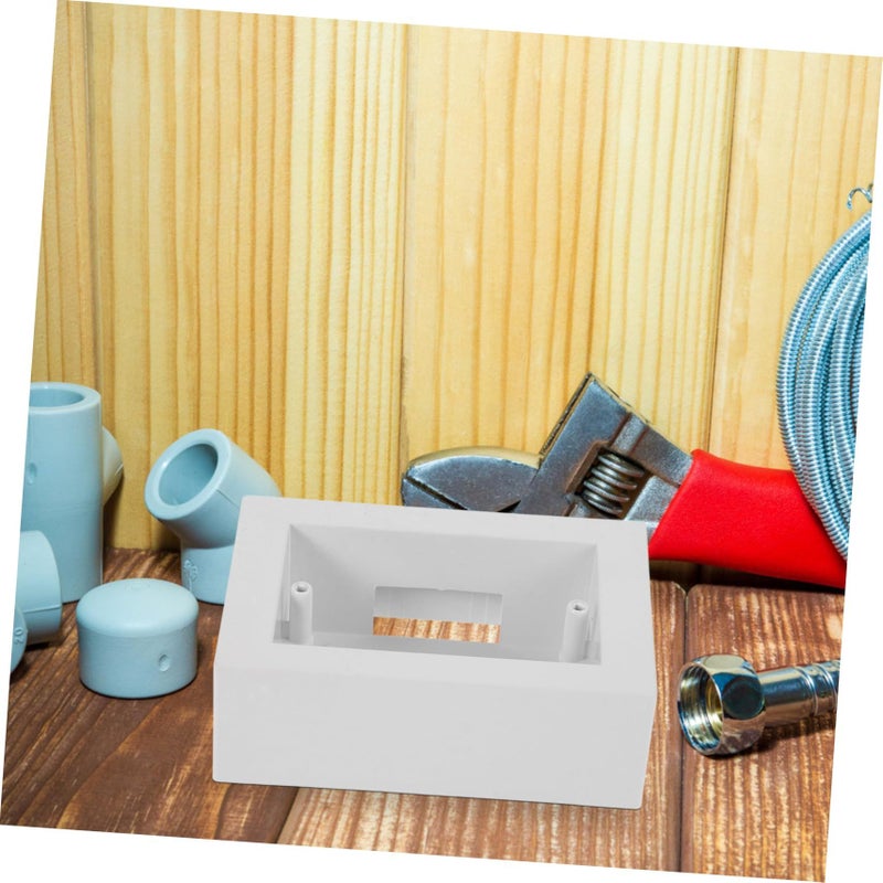 صندوق توصيل كهربائي خارجي مقاوم للعوامل الجوية سهل التركيب مقاس 6 × 4 × 2 بوصة - Image 4