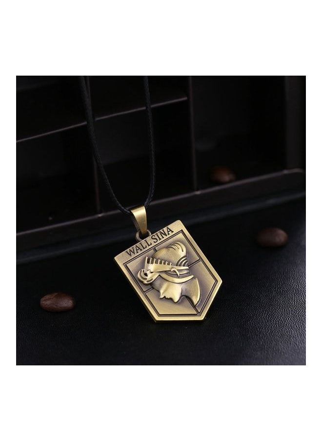 NIBEMINENT "Wall Sina" Printed Pendant Necklace Novel Cartoon Comics Design  - Image 4