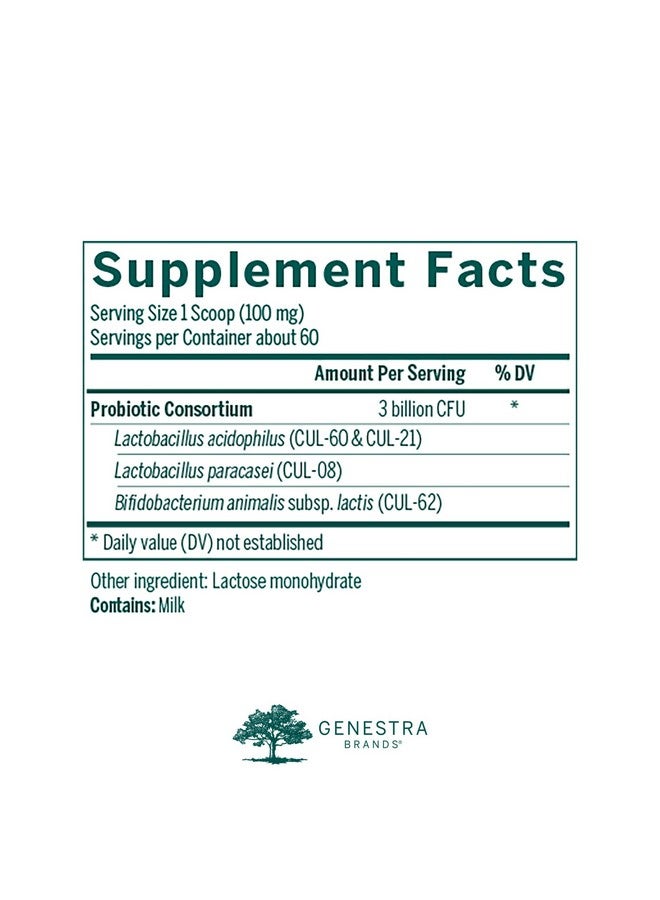 Genestra Brands HMF Natogen | Probiotic Formula for Young Children | 0.2 Ounces Powder - Image 2